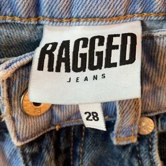 𝅺THE Ragged Priest Mom Jeans In Quarter Panel Denim Mix Mom Jeans 28 2-4 S - Picture 11 of 11